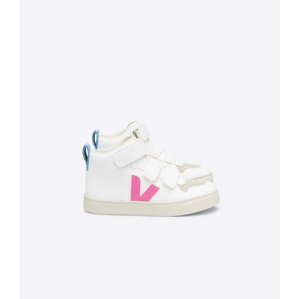 Inalti Copii Veja V-10 MID CWL White/Blue/Pink | RO 706OKI